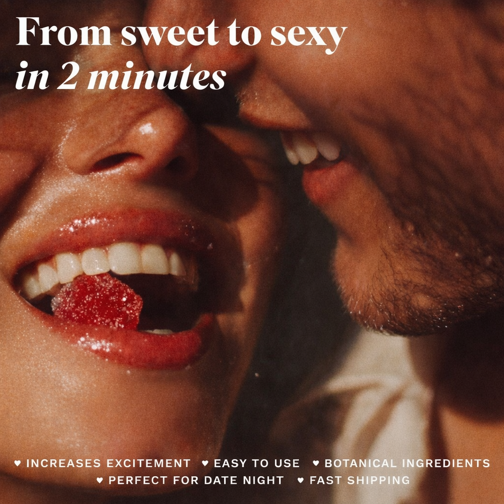 S*X Cubes - Hot Peach Intimacy Gummies